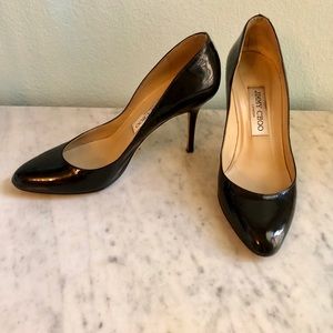 Jimmy Choo Black Patent Heels